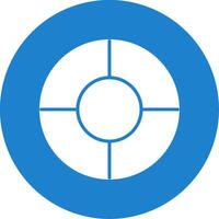 Color Wheel Multi Color Circle Icon vector