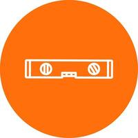 Level Tools Multi Color Circle Icon vector