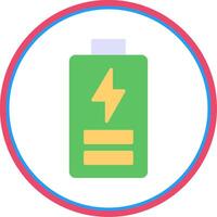 Cell Flat Circle Icon vector