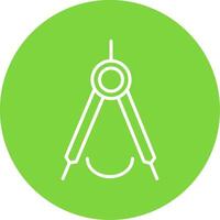 Precision Multi Color Circle Icon vector