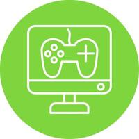 Game Development Multi Color Circle Icon vector