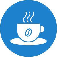 Coffee Cup Multi Color Circle Icon vector