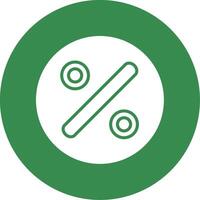 Divide Multi Color Circle Icon vector