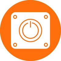 Power Multi Color Circle Icon vector