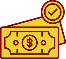 Cash Vintage Icon Design vector