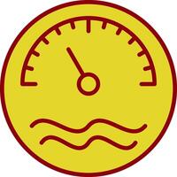 Thermometer Vintage Icon Design vector