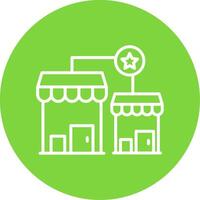 Franchise Multi Color Circle Icon vector
