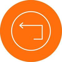 Loop Multi Color Circle Icon vector