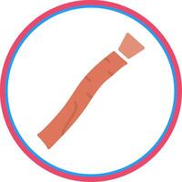 Miswak Flat Circle Icon vector