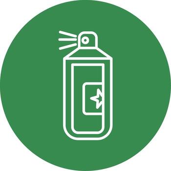 tonto instrumentos de cuerda multi color circulo icono vector