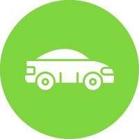 Taxi Multi Color Circle Icon vector