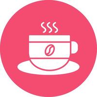 Coffee Cup Multi Color Circle Icon vector