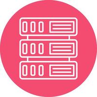 Switch Multi Color Circle Icon vector