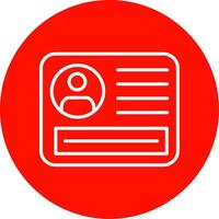 Pass Multi Color Circle Icon vector