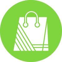 Shopping Bag Multi Color Circle Icon vector