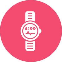 Watch Multi Color Circle Icon vector