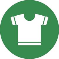 T Shirt Multi Color Circle Icon vector