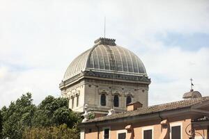 A view of Rome in the summer photo