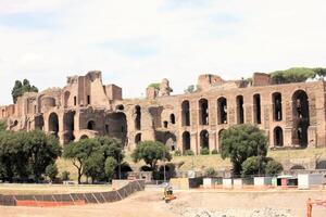 A view of Rome in the summer photo