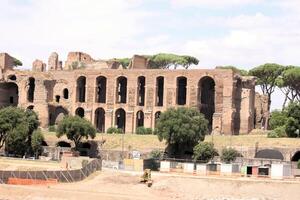 A view of Rome in the summer photo