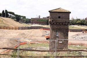 A view of Rome in the summer photo