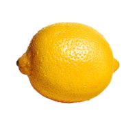 Zitrone auf transparentem Hintergrund png