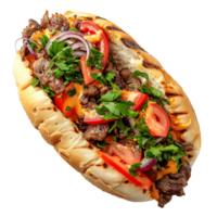 Shawarma on transparent Background png