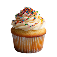 Cup cake on transparent Background png