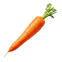 carota su sfondo trasparente png