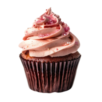 Cup cake on transparent Background png