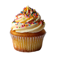 Cup cake on transparent Background png