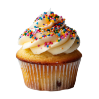 Cup cake on transparent Background png