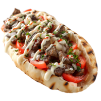 shawarma sur transparent Contexte png