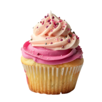 Cup cake on transparent Background png