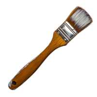 Paint brush on isolated transparent background png