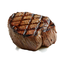 lecker gegrillt Rindfleisch Filet Steak auf isoliert transparent Hintergrund png