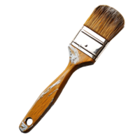 Paint brush on isolated transparent background png