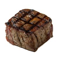 smakelijk gegrild rundvlees filet steak Aan geïsoleerd transparant achtergrond png