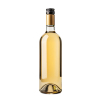 Wine bottle on isolated transparent background png