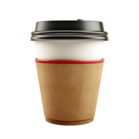 Kaffee Tasse auf transparent Hintergrund png