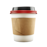 Kaffee Tasse auf transparent Hintergrund png