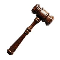 Judge Hammer on transparent Background png