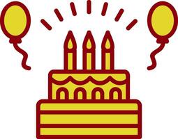 Birthday Vintage Icon Design vector