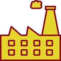 Factory Vintage Icon Design vector