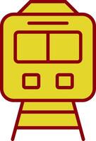 Train Vintage Icon Design vector