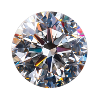 Beautiful diamond on isolated transparent background png