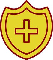 Shield Vintage Icon Design vector