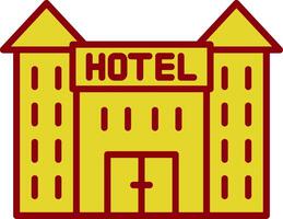 Hotel Vintage Icon Design vector