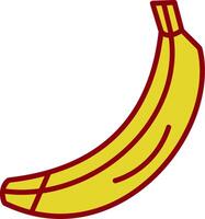 Banana Vintage Icon Design vector