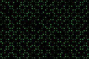 Green triangles pattern abstract geometric background vector